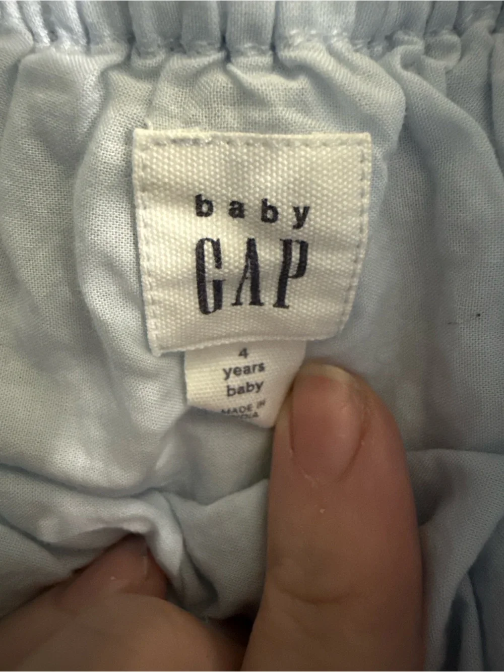 Baby Gap Girls Blue Puff Sleeve Top & Tulle Skirt Set